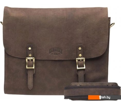  - Женские и мужские сумки Klondike 1896 Brett KD1038-01 (темно-коричневый) - Brett KD1038-01 (темно-коричневый)