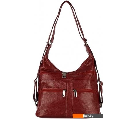  - Женские и мужские сумки Passo Avanti 881-6802-DBD (бордовый) - 881-6802-DBD (бордовый)