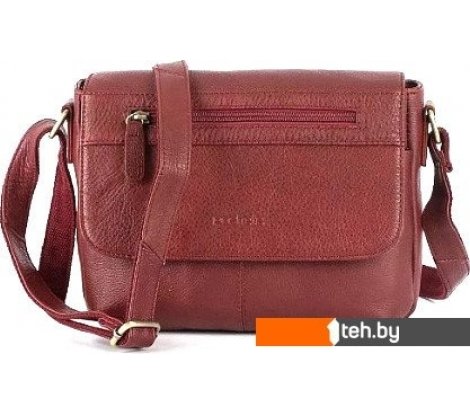  - Женские и мужские сумки Poshete 827-3641D-BRD (бордовый) - 827-3641D-BRD (бордовый)