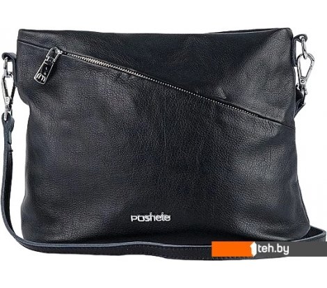  - Женские и мужские сумки Poshete 892-H8140H-BLK (черный) - 892-H8140H-BLK (черный)