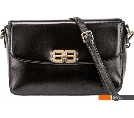  - Женские и мужские сумки Poshete 923-6026SH-BLK (черный) - 923-6026SH-BLK (черный)