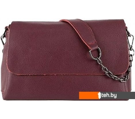  - Женские и мужские сумки Poshete 931-009-3B-907-BRD (бордовый) - 931-009-3B-907-BRD (бордовый)