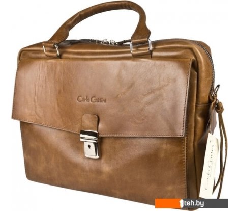  - Женские и мужские сумки Carlo Gattini Terrazzo 1031-03 (коньяк) - Terrazzo 1031-03 (коньяк)