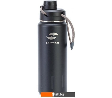  - Термосы, термокружки и многоразовые стаканы Stinger HD-710-46CB 0.71л (черный карбон) - HD-710-46CB 0.71л (черный карбон)