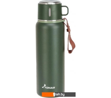  - Термосы, термокружки и многоразовые стаканы Тонар T-KD-7030-0.9 900мл (хаки) - T-KD-7030-0.9 900мл (хаки)