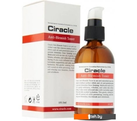  - Косметика по уходу за лицом Ciracle Тонер для лица Anti-Acne Anti Blemish Toner 105.5 мл - Тонер для лица Anti-Acne Anti Blemish Toner 105.5 мл