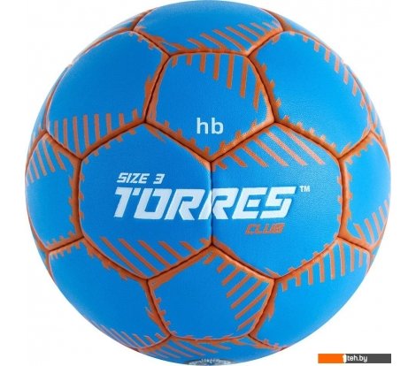  - Мячи Torres Club H32443 (размер 3, синий) - Club H32443 (размер 3, синий)