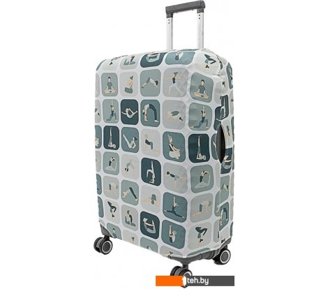  - Чемоданы, сумки-тележки Grott 210-LCS924-M-LCL (Light Color) - 210-LCS924-M-LCL (Light Color)