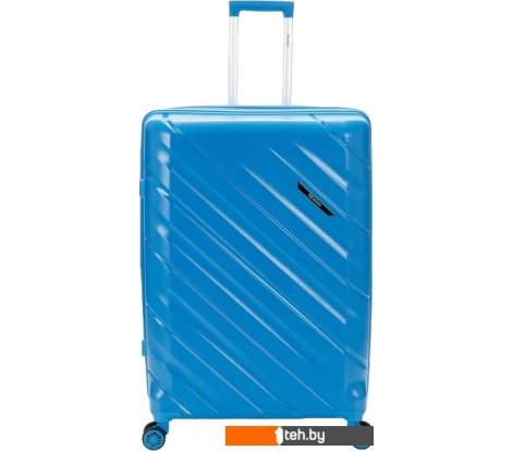  - Чемоданы, сумки-тележки Torber В Отпуск T1908L (синий) - В Отпуск T1908L (синий)