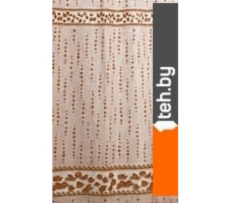  - Шторки и карнизы для ванн и поддонов Miranda Drops Beige - Drops Beige