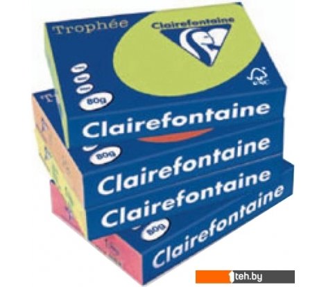  - Бумага и материалы для печати Clairefontaine Trophee пастель A4 80 г/кв.м 500 л (золотистый) - Trophee пастель A4 80 г/кв.м 500 л (золотистый)