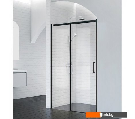  - Душевые кабины BelBagno ACQUA-BF-1-130-C-NERO - ACQUA-BF-1-130-C-NERO