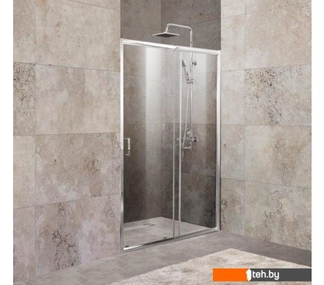  - Душевые кабины BelBagno UNIQUE-BF-1-110/125-C-Cr (прозрачное стекло) - UNIQUE-BF-1-110/125-C-Cr (прозрачное стекло)