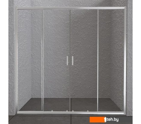  - Душевые кабины BelBagno UNIQUE-BF-2-170/200-C-Cr (прозрачное стекло) - UNIQUE-BF-2-170/200-C-Cr (прозрачное стекло)