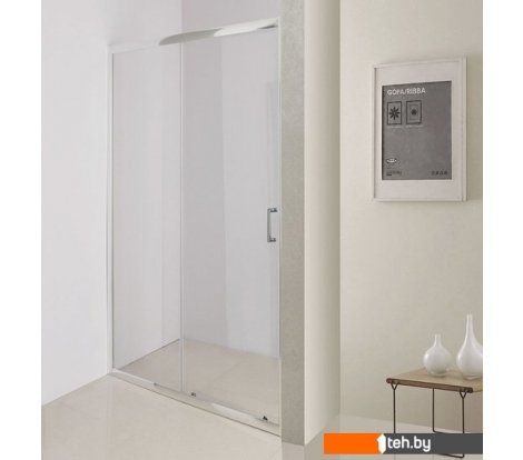  - Душевые кабины BelBagno UNO-195-BF-1-155-C-Cr (прозрачное стекло) - UNO-195-BF-1-155-C-Cr (прозрачное стекло)