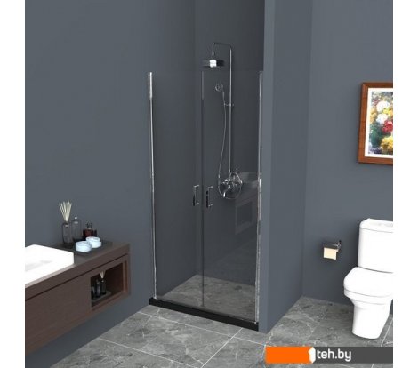  - Душевые кабины BelBagno UNO-B-2-90-C-Cr - UNO-B-2-90-C-Cr