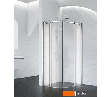  - Душевые кабины BelBagno Acqua-R-2-100-C-Cr (прозрачное стекло) - Acqua-R-2-100-C-Cr (прозрачное стекло)