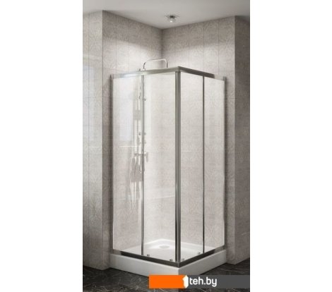  - Душевые кабины BelBagno DUE-A-2-90-C-Cr - DUE-A-2-90-C-Cr