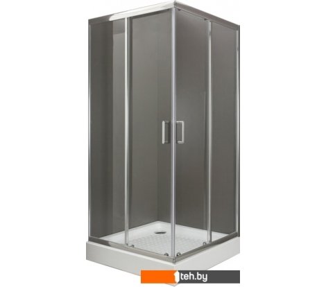  - Душевые кабины BelBagno UNO-195-A-2-80-C-Cr (прозрачное стекло) - UNO-195-A-2-80-C-Cr (прозрачное стекло)