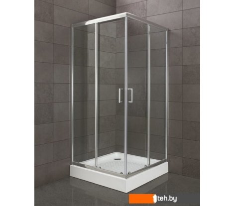  - Душевые кабины BelBagno UNO-195-A-2-95-C-Cr (прозрачное стекло) - UNO-195-A-2-95-C-Cr (прозрачное стекло)