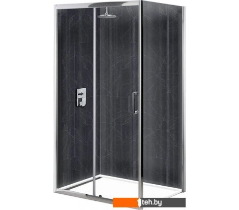  - Душевые кабины BelBagno UNO-195-AH-1-100/80-C-Cr - UNO-195-AH-1-100/80-C-Cr