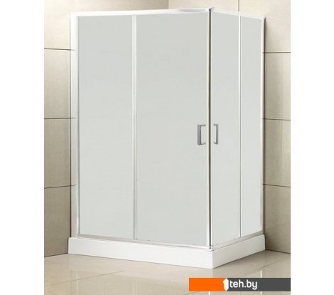  - Душевые кабины BelBagno UNO-195-AH-2-120/80-P-Cr (текстурное стекло) - UNO-195-AH-2-120/80-P-Cr (текстурное стекло)