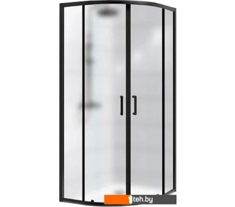  - Душевые кабины BelBagno UNO-195-R-2-90-P-NERO - UNO-195-R-2-90-P-NERO