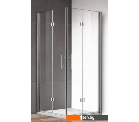  - Душевые кабины Cezares ECO-O-ASH-2-80/100-C-Cr - ECO-O-ASH-2-80/100-C-Cr