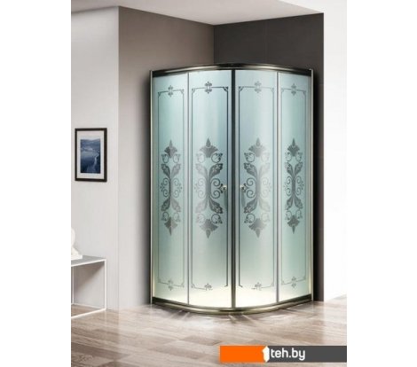  - Душевые кабины Cezares GIUBILEO-R-2-90-SCORREVOLE-CP-G - GIUBILEO-R-2-90-SCORREVOLE-CP-G