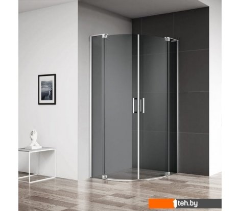  - Душевые кабины Cezares SLIDER-R-2-90/100-GRIGIO-Cr - SLIDER-R-2-90/100-GRIGIO-Cr