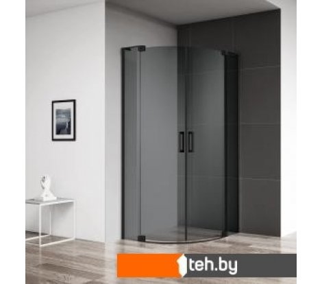  - Душевые кабины Cezares SLIDER-R-2-90/100-GRIGIO-NERO - SLIDER-R-2-90/100-GRIGIO-NERO