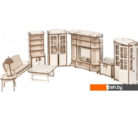  - Кукольные домики Lemmo Гостиная для кукольного дома Венеция 0068 - Гостиная для кукольного дома Венеция 0068