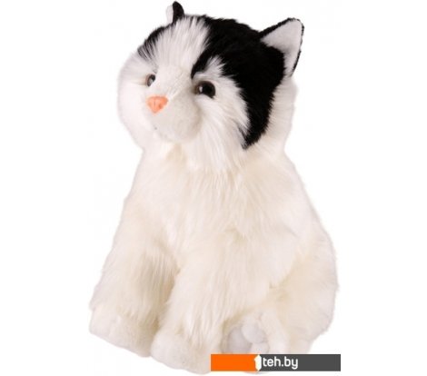  - Мягкие игрушки Maxitoys Maxi Life Белый котик с черной мордочкой ML-SO-130222-25-17 - Maxi Life Белый котик с черной мордочкой ML-SO-130222-25-17