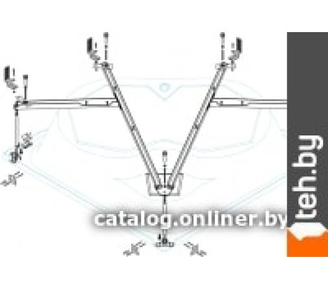  - Ножки, каркасы, опоры для ванн Cezares Cetina-140-MF - Cetina-140-MF