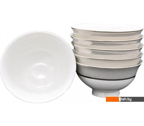  - Тарелки, салатники, блюда и наборы Lenardi Серебряная Симфония 125-049 (6шт) - Серебряная Симфония 125-049 (6шт)