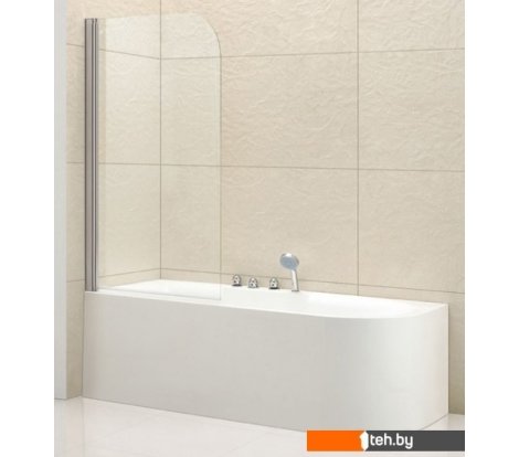  - Шторки и карнизы для ванн и поддонов Cezares ECO-O-V-1-80/140-C-Cr - ECO-O-V-1-80/140-C-Cr