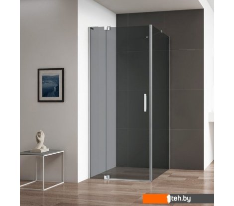  - Душевые кабины Cezares SLIDER-AH-1-100-80/90-GRIGIO-Cr - SLIDER-AH-1-100-80/90-GRIGIO-Cr