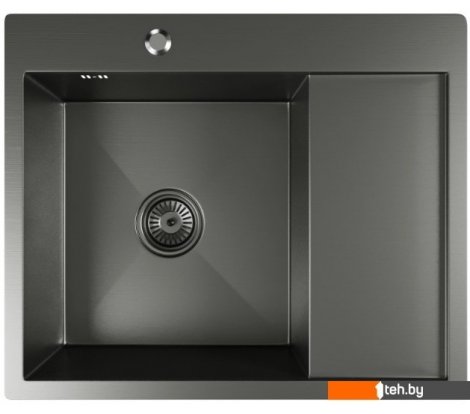  - Кухонные мойки Mixline Pro 552926 (черный графит, с сифоном) - Pro 552926 (черный графит, с сифоном)