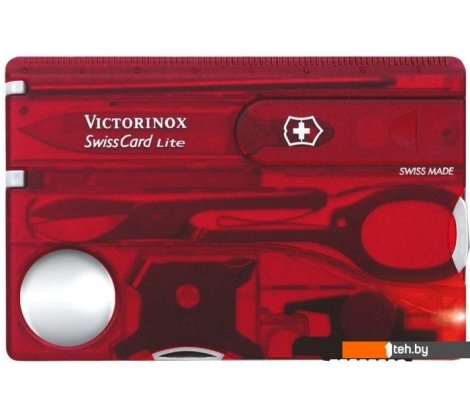  - Туристические ножи Victorinox SwissCard Lite 0.7300.T - SwissCard Lite 0.7300.T