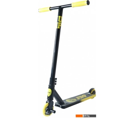  - Самокаты Ateox Jump 2024 (черный/желтый, с пегами) - Jump 2024 (черный/желтый, с пегами)