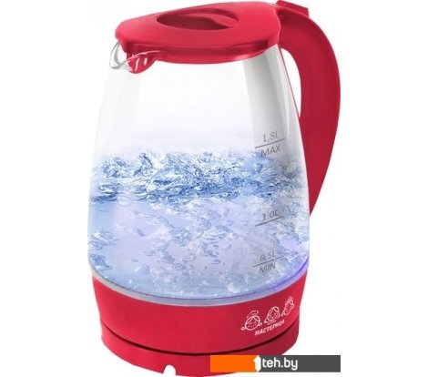  - Электрочайники и термопоты Мастерица EK-1801G (красный) - EK-1801G (красный)