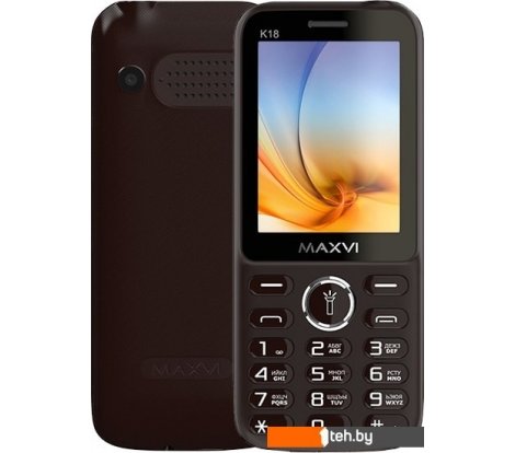  - Мобильные телефоны Maxvi K18 (коричневый) - K18 (коричневый)