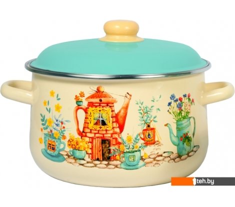  - Кастрюли СтальЭмаль Чайный домик 1с46я - Чайный домик 1с46я
