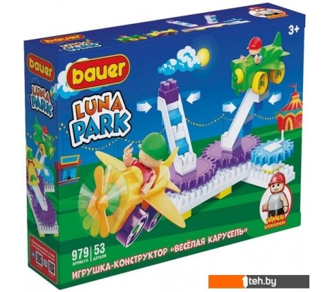  - Конструкторы Bauer Luna Park Аттракцион Веселая Карусель 979 - Luna Park Аттракцион Веселая Карусель 979