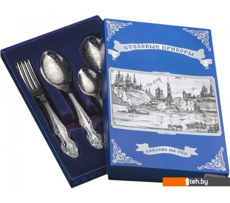  - Столовые приборы ПЗХМ М-3 Тройка СН-81ХР2/14 - М-3 Тройка СН-81ХР2/14