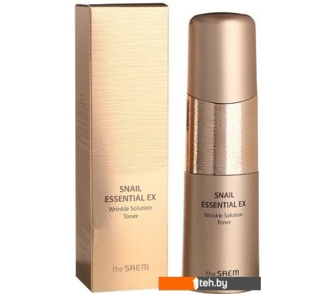  - Косметика по уходу за лицом The Saem Тонер для лица Snail Essential EX Wrinkle Solution Toner (150 мл) - Тонер для лица Snail Essential EX Wrinkle Solution Toner (150 мл)