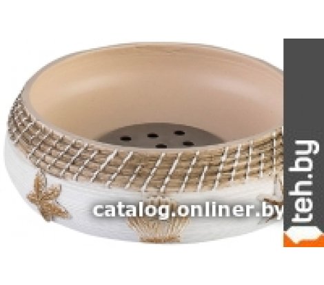  - Аксессуары для ванной и туалета Primanova Deniz Yildizi D-15431 (белый/золотистый) - Deniz Yildizi D-15431 (белый/золотистый)