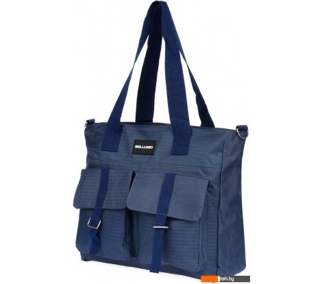- Женские и мужские сумки Bellugio NN-8264 (синий) - NN-8264 (синий)