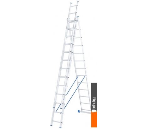  - Лестницы и стремянки СибрТех 97823 3x13 ступеней - 97823 3x13 ступеней