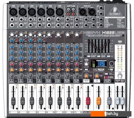  - Микшерные пульты и консоли BEHRINGER Xenyx X1222USB - Xenyx X1222USB